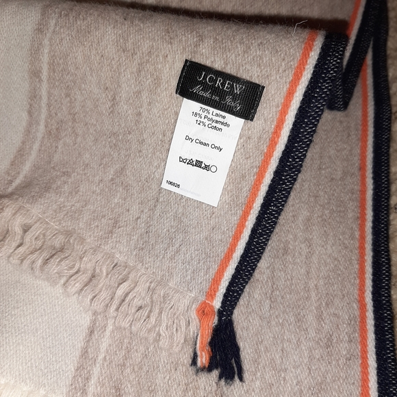 J. Crew wool blend scarf - Picture 2 of 8